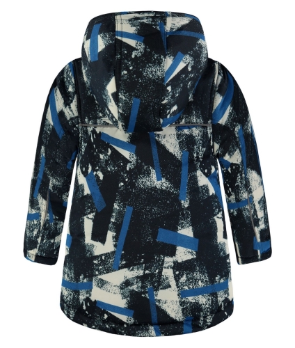 Зимняя куртка для мальчика (цвет темносиний с белым) р.80, Kanz (13563) / Одежда детская № 2