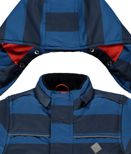 Куртка для хлопчика Смужка(колір синій) осінь-зима р.80, Kanz (12504) / Дитячий одяг № 3