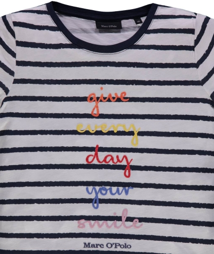 T-shirt for girls color white size 98, Marc OPolo (83921) / Clothes for Kids № 3