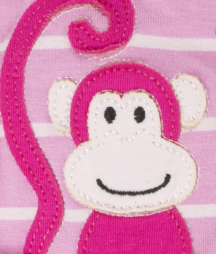 Головний убір дитячий колір рожевий розмір 49, Dolli (39525) / Дитячий одяг № 3