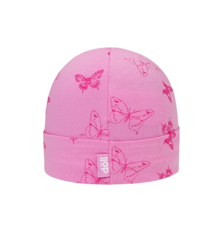 Головний убір дитячий колір рожевий розмір 57, Dolli (31208) / Дитячий одяг № 2