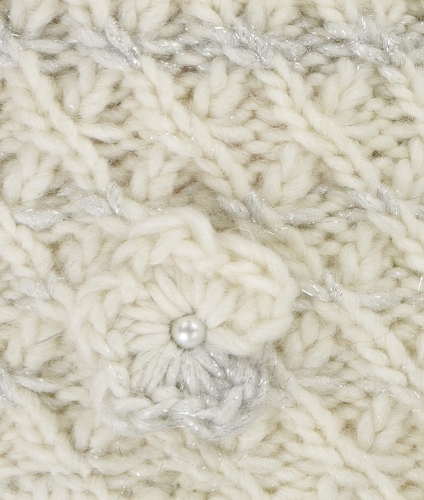 Шапка для дівчинки(колір екрю) р.55, Dolli (56676) / Дитячий одяг № 2