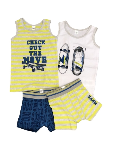 Майка для мальчика цвет белый размер 152, Kanz (38493) / Одежда детская № 2