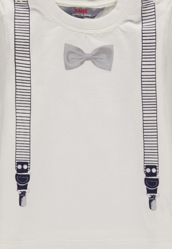 Лонгслив для мальчика цвет экрю размер 92, Kanz (75301) / Одежда детская № 3