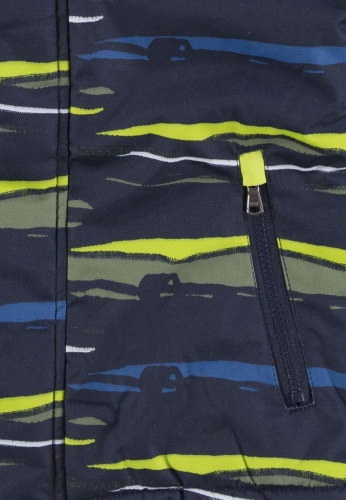 Куртка для мальчика Полосатик (цвет темносиний) осень-зима р.92, Kanz (53743) / Одежда детская № 3