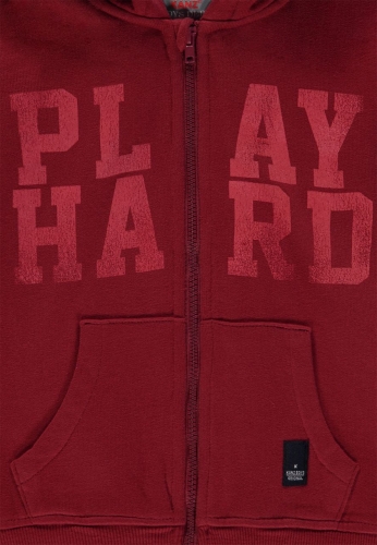 Кофта на блискавці для хлопчика(колір червоний) р.98, Kanz (52937) / Дитячий одяг № 3