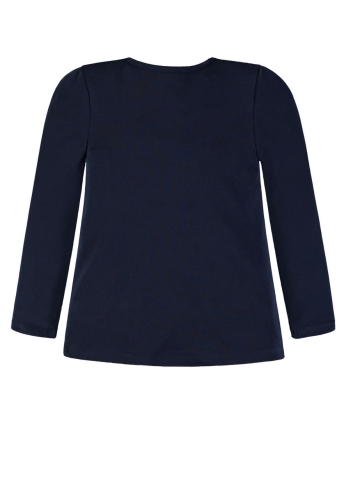Лонгслив для девочки цвет синий размер 92, Konigsmuhle (61847) / Одежда детская № 2