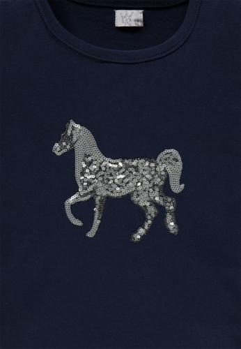 Лонгслив для девочки цвет синий размер 92, Konigsmuhle (61847) / Одежда детская № 3