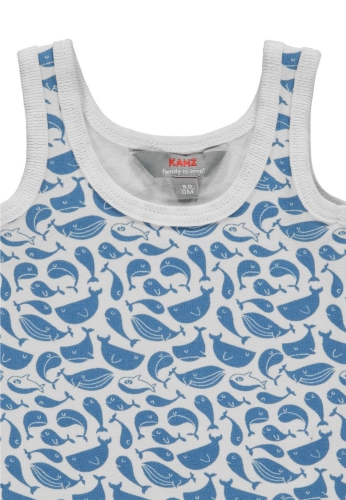 Боді унісекс колір білий розмір 68, Kanz (90908) / Дитячий одяг № 3