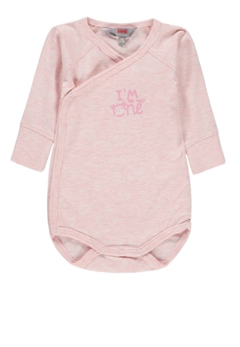 Bodysuit for girls color pink size 68, Kanz (97570)