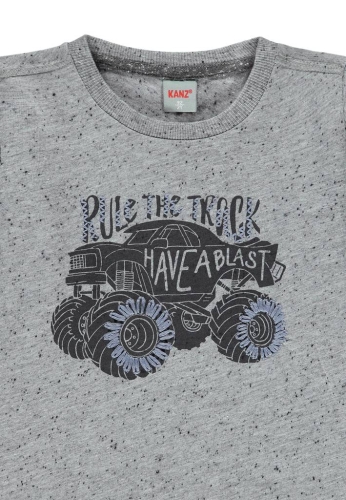 Лонгслив для мальчика цвет серый размер 98, Kanz (96917) / Одежда детская № 3