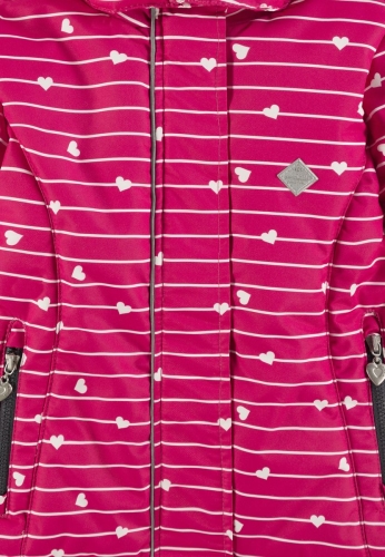 Куртка для девочки Сердечко зима р.152, Kanz (70549) / Одежда детская № 3