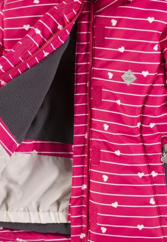 Куртка для девочки Сердечко зима р.152, Kanz (70549) / Одежда детская № 4