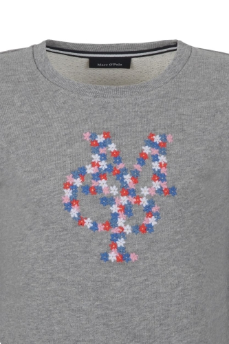 Sweatshirt for girls color gray size 92, Marc OPolo (83389) / Clothes for Kids № 4