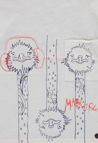 Футболка для мальчика цвет белый размер 110, Marc OPolo (51784) / Одежда детская № 3