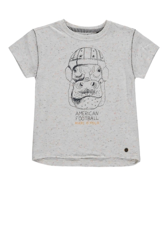 Футболка для хлопчика колір білий розмір 110, Marc OPolo (51807) / Дитячий одяг