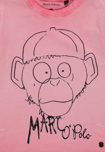 T-shirt for a boy color pink size 92, Marc OPolo (51920) / Clothes for Kids № 3