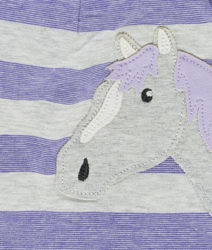 Шапка для дівчинки смугаста розмір 51, Dolli (71204) / Дитячий одяг № 3