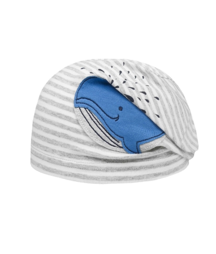 Головной убор детский цвет серый размер 49, Dolli (71105) / Одежда детская