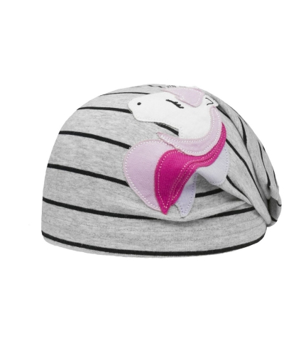 Hat for girls color gray size 55, Dolli (81623) / Clothes for Kids