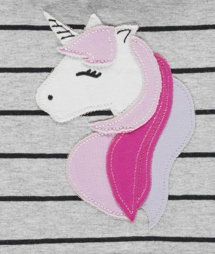 Hat for girls color gray size 55, Dolli (81623) / Clothes for Kids № 3