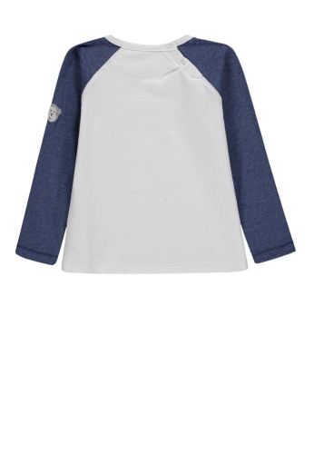 Longsleeve for boy color gray size 128, Bellybutton (06012) / Clothes for Kids № 2