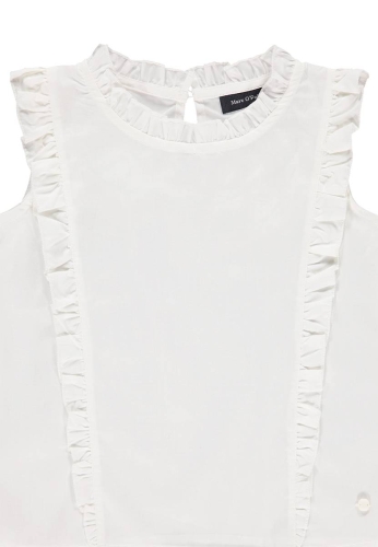 Top for girls color white size 134/140, Marc OPolo (21589) / Clothes for Kids № 3
