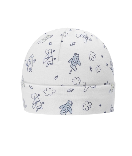 Головний убір дитячий колір білий розмір 45, Dolli (27260) / Дитячий одяг