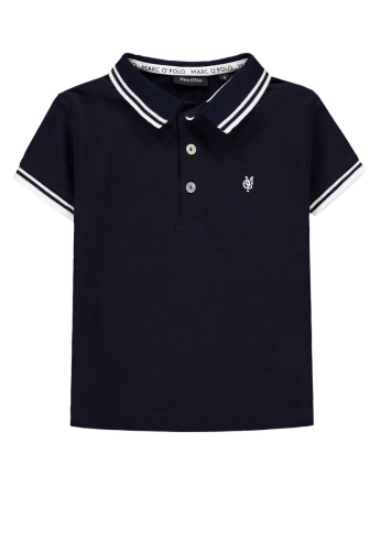 Поло для хлопчика колір синій розмір 92, Marc OPolo (55147) / Дитячий одяг
