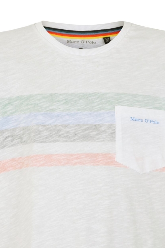 T-shirt for boy color white size 122/128, Marc OPolo (85536) / Clothes for Kids № 3