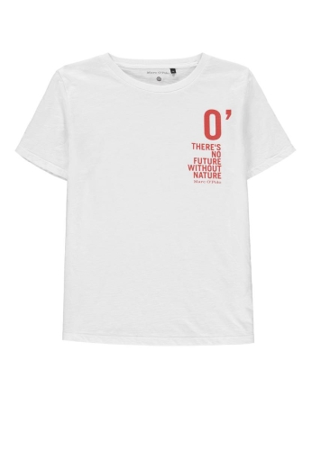 Футболка для мальчика цвет белый размер 122/128, Marc OPolo (85291) / Одежда детская