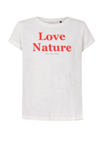 Футболка для дівчинки колір білий розмір 98, Marc OPolo (84324) / Дитячий одяг