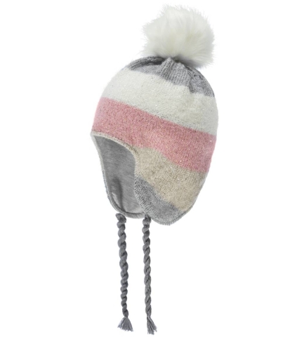 Hat for girls (grey) s.51, Dolli (48753) / Clothes for Kids