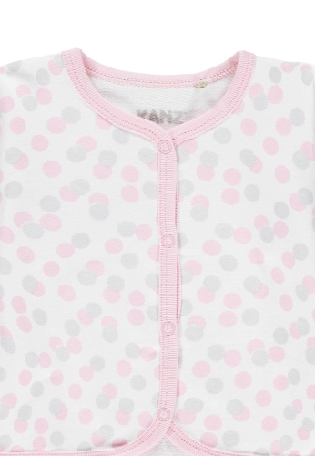 Костюм для дівчинки колір білий з рожевим розмір 62, Kanz (13140) / Дитячий одяг № 3