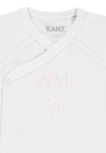 Bodysuit for girl color white size 74, Kanz (13331) / Clothes for Kids № 3
