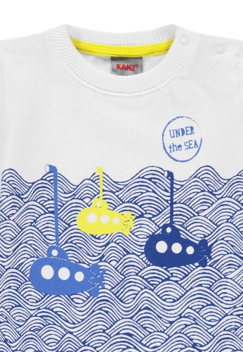 Футболка для мальчика цвет белый размер 92, Kanz (13836) / Одежда детская № 3