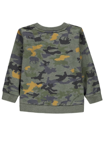 Свитшот для мальчика Милитари (цвет зеленый) р.122, Kanz (41808) / Одежда детская № 2