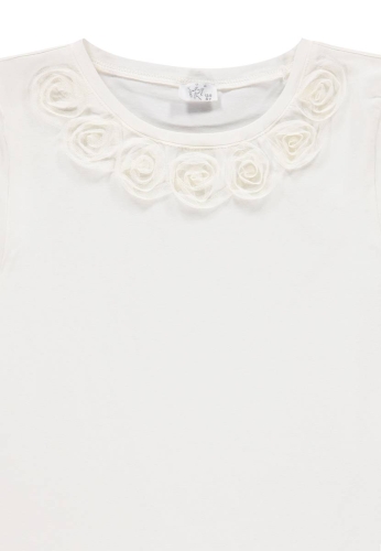 Футболка для девочки цвет экрю размер 164, Konigsmuhle (15854) / Одежда детская № 3