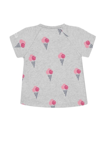 Футболка для дівчинки колір сірий розмір 86, Bellybutton (20346) / Дитячий одяг № 2