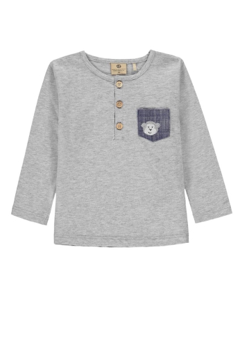 Longsleeve for boy color gray size 98, Bellybutton (16592) / Clothes for Kids