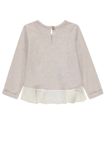Longsleeve for girls color beige size 98, Bellybutton (29424) / Clothes for Kids № 2