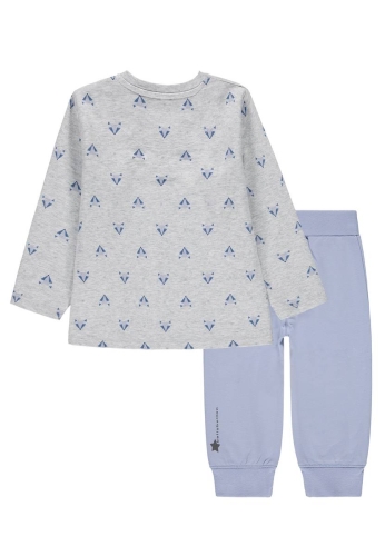 Піжама для хлопчика колір сірий з голубим розмір 98, Bellybutton (40450) / Дитячий одяг № 2