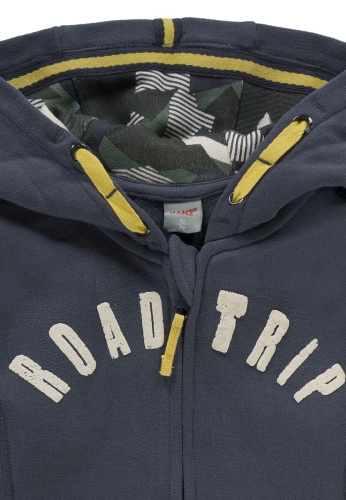 Кофта на блискавці для хлопчика(колір темносірий) р.128, Kanz (69673) / Дитячий одяг № 3