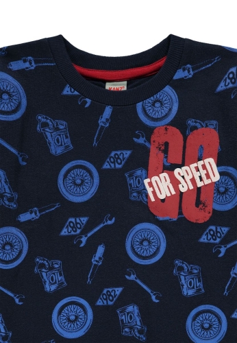 Sweatshirt for a boy (color blue) s.92, Kanz (69796) / Clothes for Kids № 3