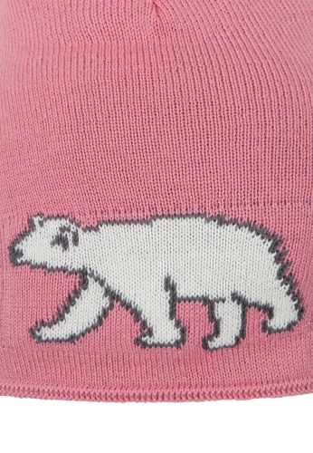 Hat for girls (pink) s.57, Ticket (61106) / Clothes for Kids № 3