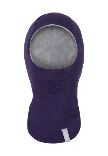 Hat-helmet for a girl (color purple) s.55, Ticket (67290) / Clothes for Kids № 2