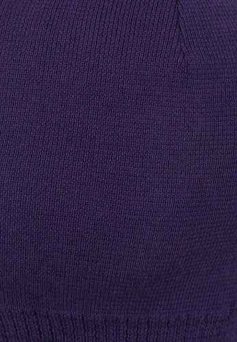 Hat-helmet for a girl (color purple) s.55, Ticket (67290) / Clothes for Kids № 3