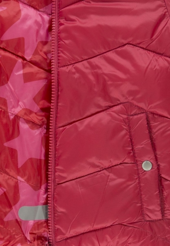 Demi-season jacket for girls (color red) s.86, Ticket (50308) / Clothes for Kids № 5
