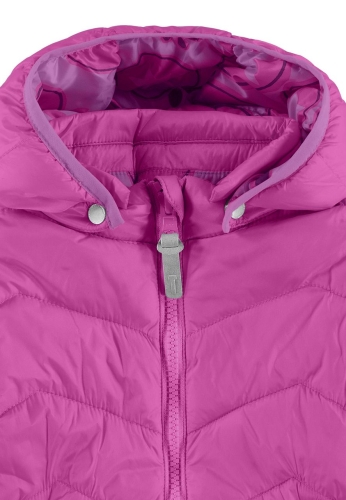 Demi-season jacket for girls (raspberry) s.68, Ticket (78890) / Clothes for Kids № 5