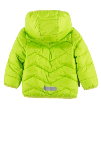 Two-sided demi-season childrens jacket (green color) s.62, Ticket (78920) / Clothes for Kids № 4